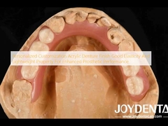 व्यक्तिगत अनुकूलन ऐक्रेलिक प्रोस्टेट बेहतर प्रोस्थेटिक प्रदर्शन के लिए अच्छी लोच और हल्के गुण